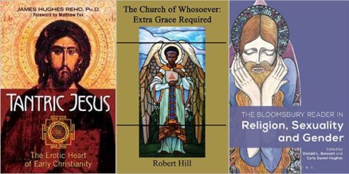 LGBTQ Christian book covers Tantric Jesus, Church of Whosoever, Bloomsbury Reader