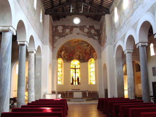 Interior of the Basilica of Saint John at the Latin Gate same-sex marriage in Renaissance Rome