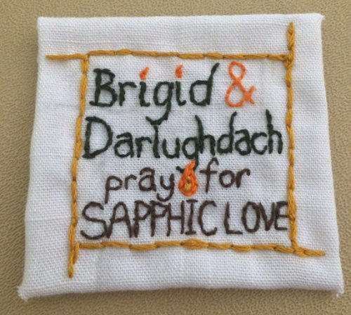 Brigid and Darlughdach patch