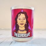 Sylvia Rivera candle by Robin Markle