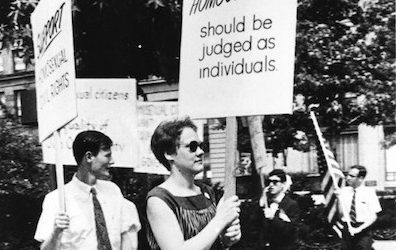 Clergyman picketed for LGBTQ equality in Fourth of July 1965-69 protests