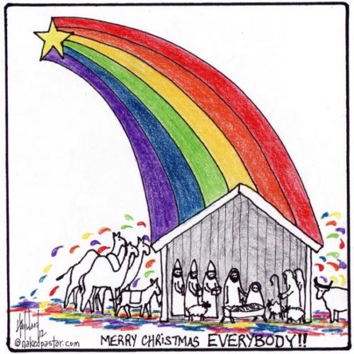 LGBT Christmas by David Hayward