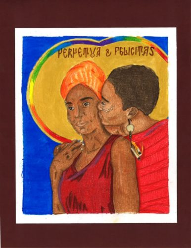 “Perpetua and Felicitas” by Katy Miles-Wallace