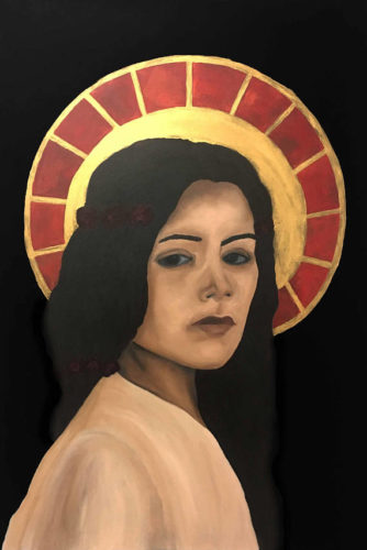 Sor Juana Ines de la Cruz icon by Jen Casselberry