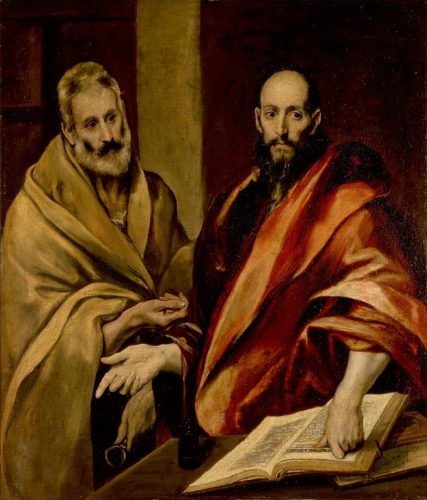 Saints Peter and Paul by El Greco