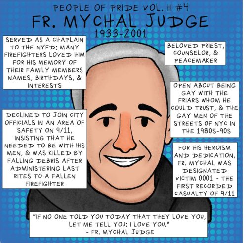 Mychal Judge by Eli Haswell