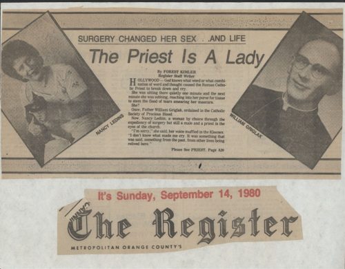 The Priest is a Lady article