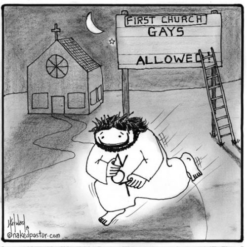 “Gays Not Allowed and the Subversive Christ” by David Hayward