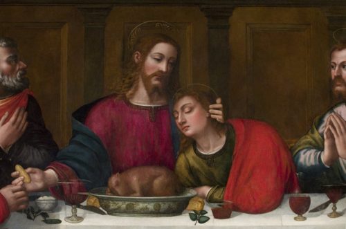 John and Jesus by Plautilla Nelli