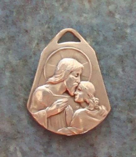 John and Jesus medal