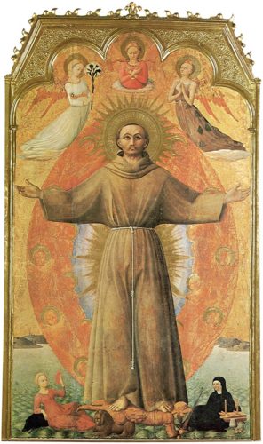 Francis in Ecstasy by Sassetta 