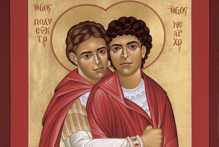 Saints Polyeuct and Nearchus: Brothers by affection