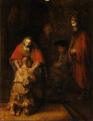 “The Return of the Prodigal Son” by Rembrandt