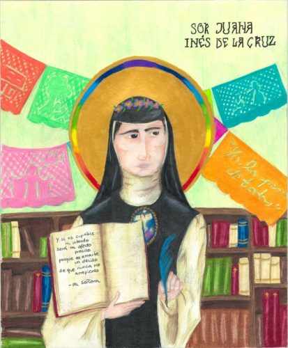  Sor Juana Inés de la Cruz by Katy Miles-Wallace