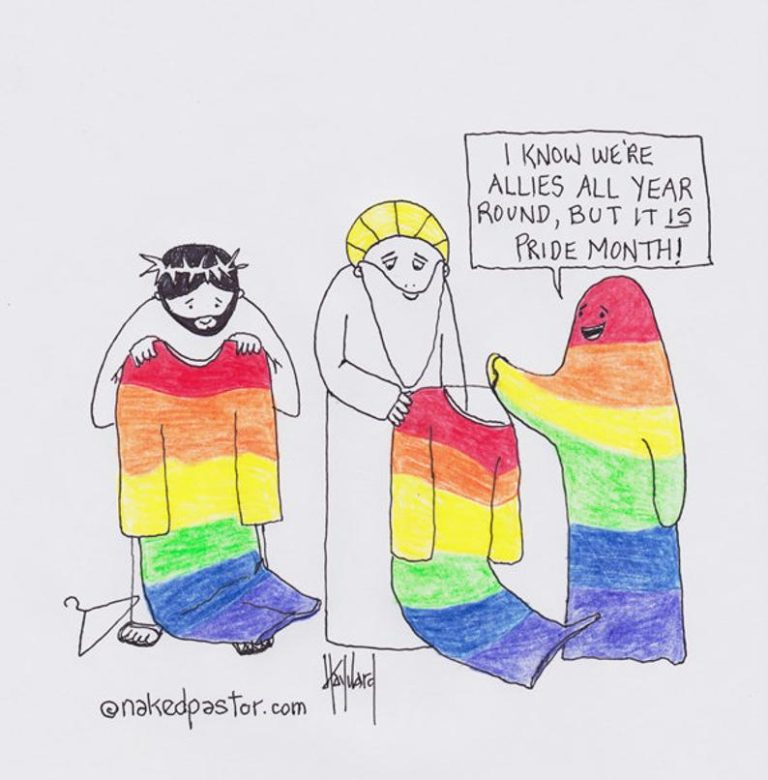 LGBTQ Christian cartoons reveal God's love for all