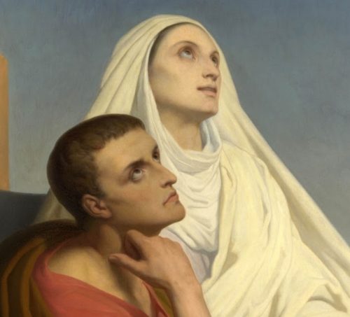Augustine and Monica by Ary Scheffer