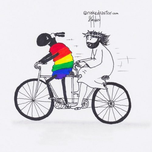 LGBTQ Bike by David Hayward