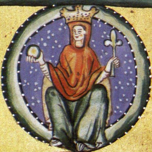 Hildegard Mary Queen of Heaven detail Scivias