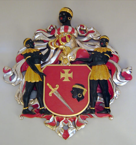 Maurice on coat of arms