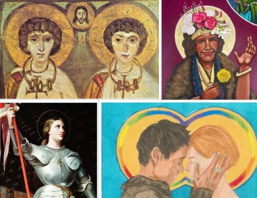 LGBTQ saints collage