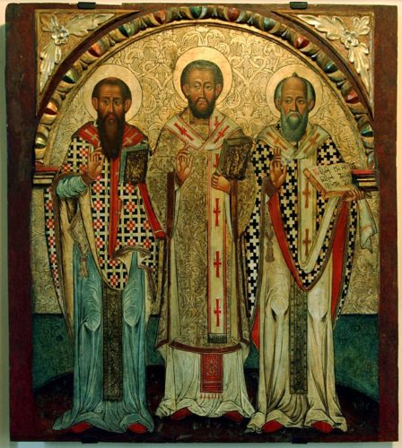Basil, Gregory and John Chrysostom