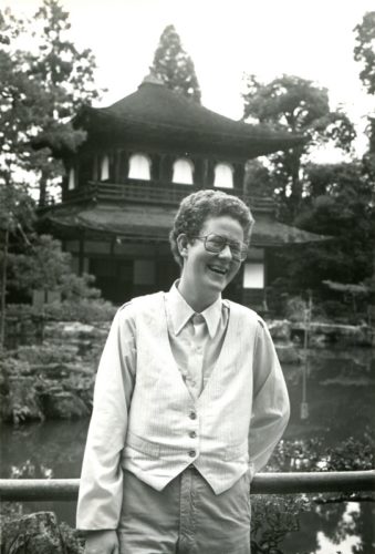 Audrey Lockwood in Kyoto 1986