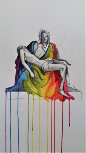 Queer Pieta by Richard Stott