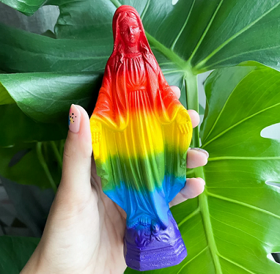 Rainbow Mary by Her Holiness