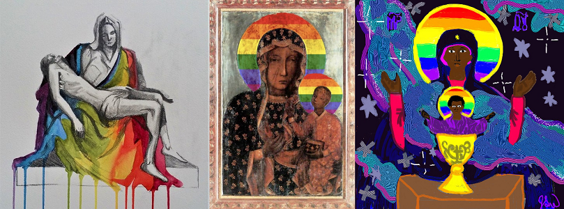 Rainbow Mary affirms LGBTQ people