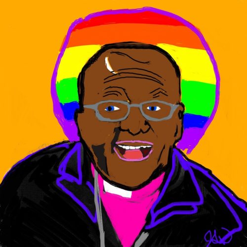 Desmond Tutu by Jeremy Whitner
