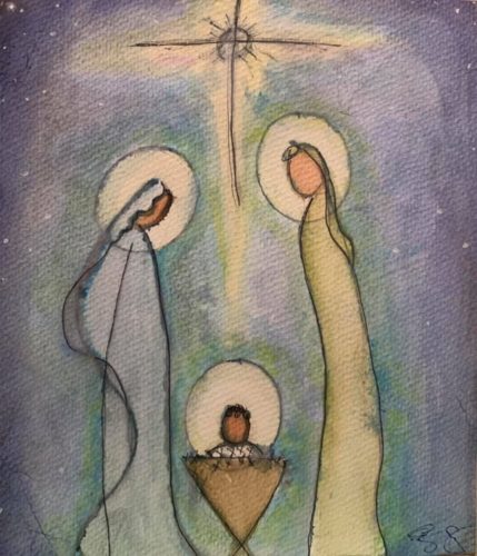 Holy Family by Amy Waltz-Reasonover