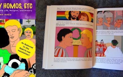 New illustrated book “Heavenly Homos, Etc” shows queer icons from LGBTQ religion and history