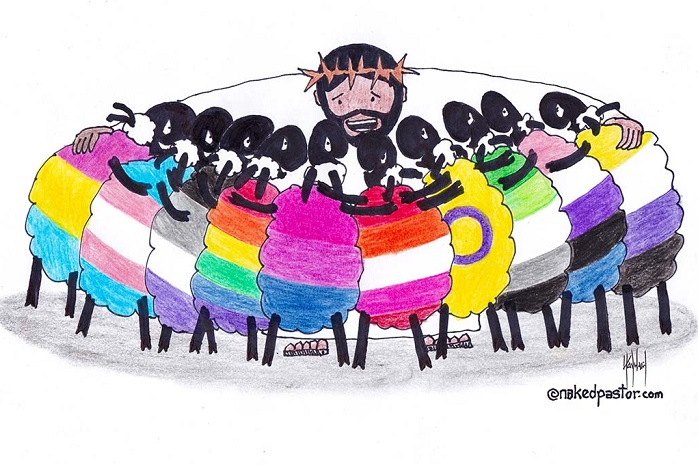 LGBTQ Christian cartoons reveal God's love for all
