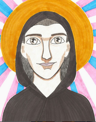 Marina the Monk by Queer Catholic Icons