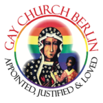 Rainbow Czestochowa Madonna logo Gay Church Berlin