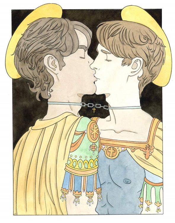 Eran Sex Romance Video - Sergius and Bacchus: Paired male saints loved each other in ancient Roman  army