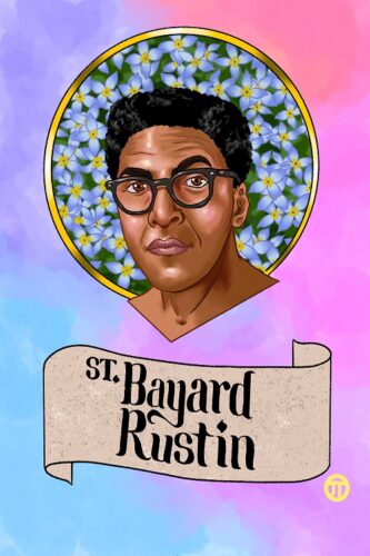 St Bayard Rustin by Jason Tseng
