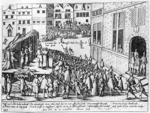 Execution Sodomites Ghent 1578