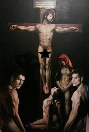 Olwage, Christopher, Crucifixion