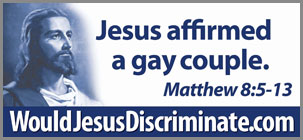 billboard Jesus affirmed gay couple