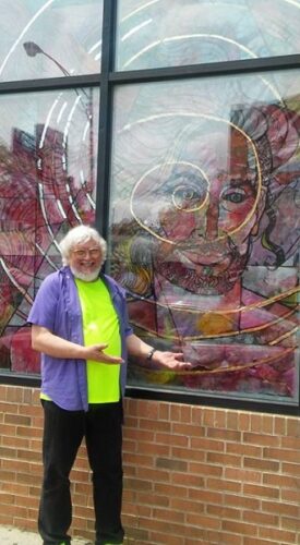 Cosmic Christ Window with Doyle Chappell