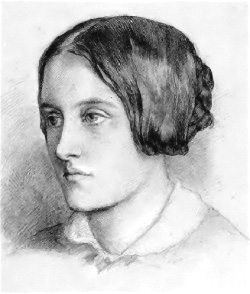 Christina Rossetti by Dante Gabriel Rossetti