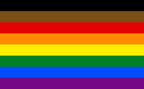 Rainbow flag Philadelphia