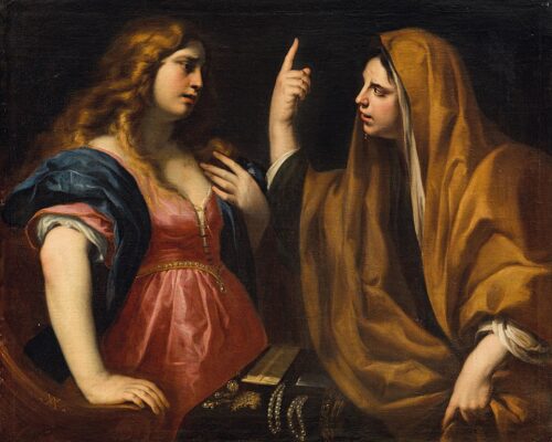 Mary and Martha by Andrea Vaccaro