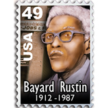 Bayard Rustin stamp
