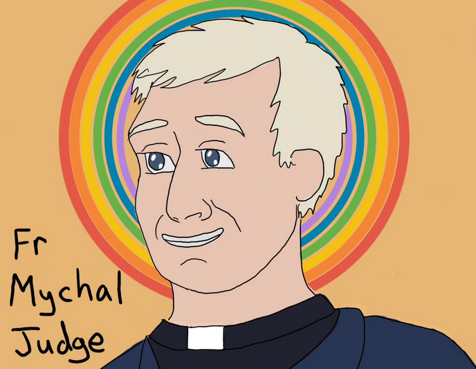 Mychal Judge, gay saint of 9/11 and chaplain to New York firefighters