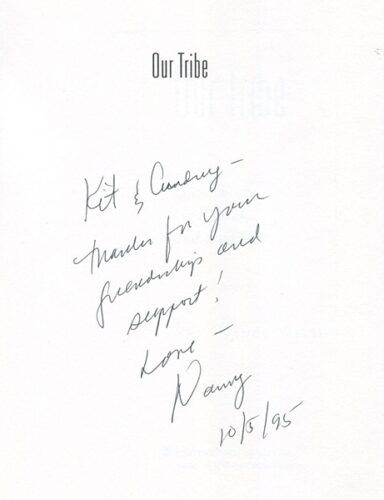 Our Tribe Nancy Wilson autograph 