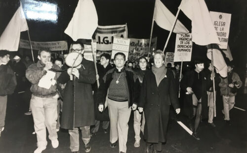 Roberto Gonzalez first pride march Buenos Aires 1992