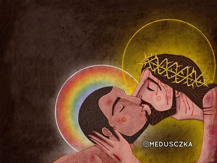 John and Jesus by Medusczka Gorgona