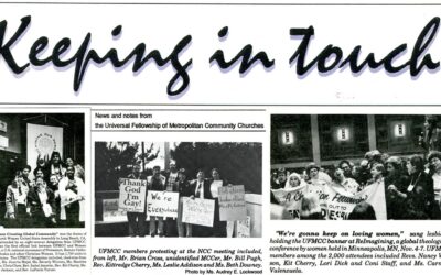 Historic articles document Kittredge Cherry’s LGBTQ ministry and activism